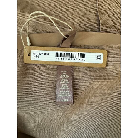 NWT SKIMS  Sienna Power Mesh High Waist Thong Size L - Picture 3 of 5